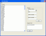 STG WordList screenshot